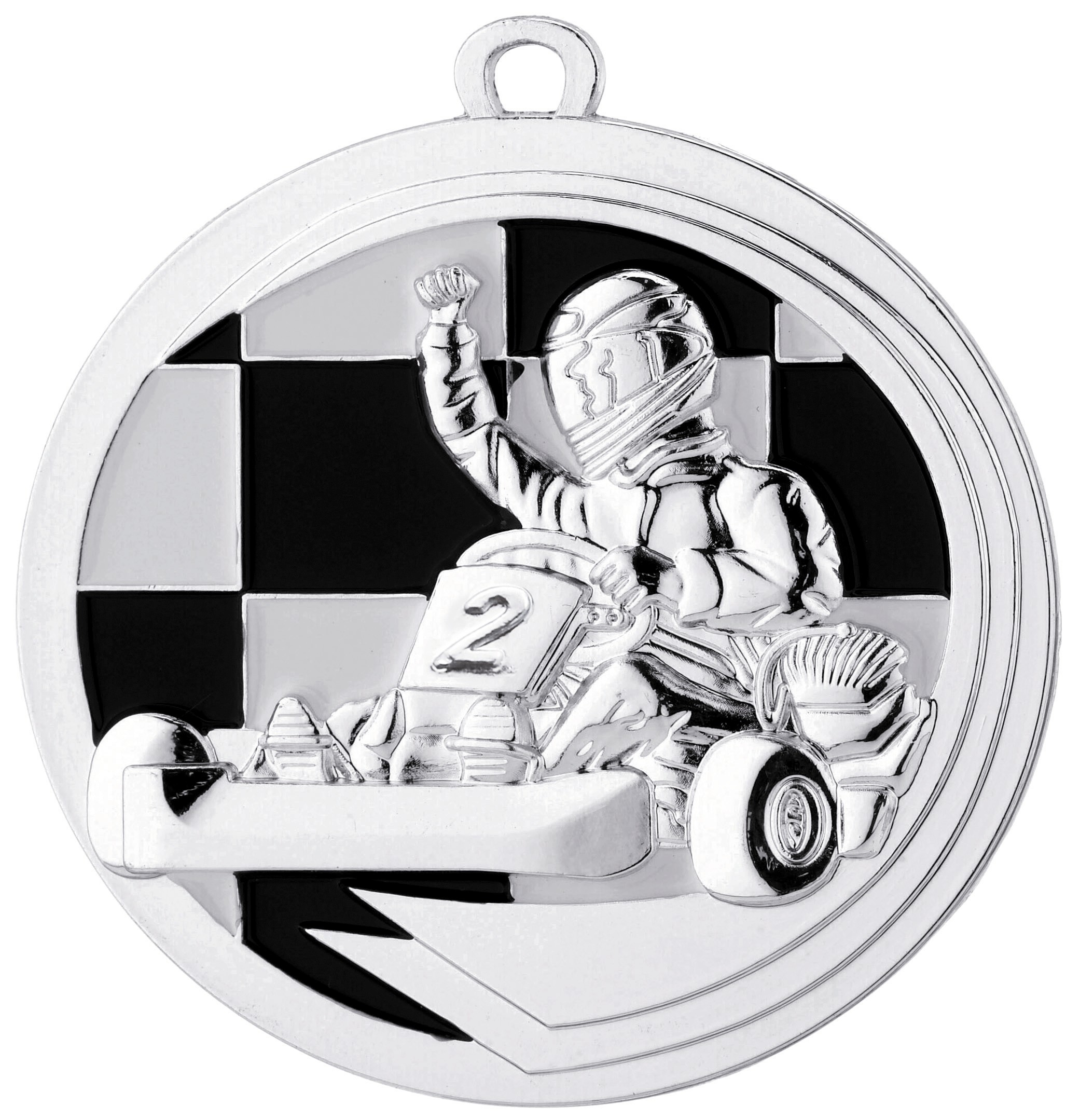 Motorsport Medaille Kart inkl. Band D39.01