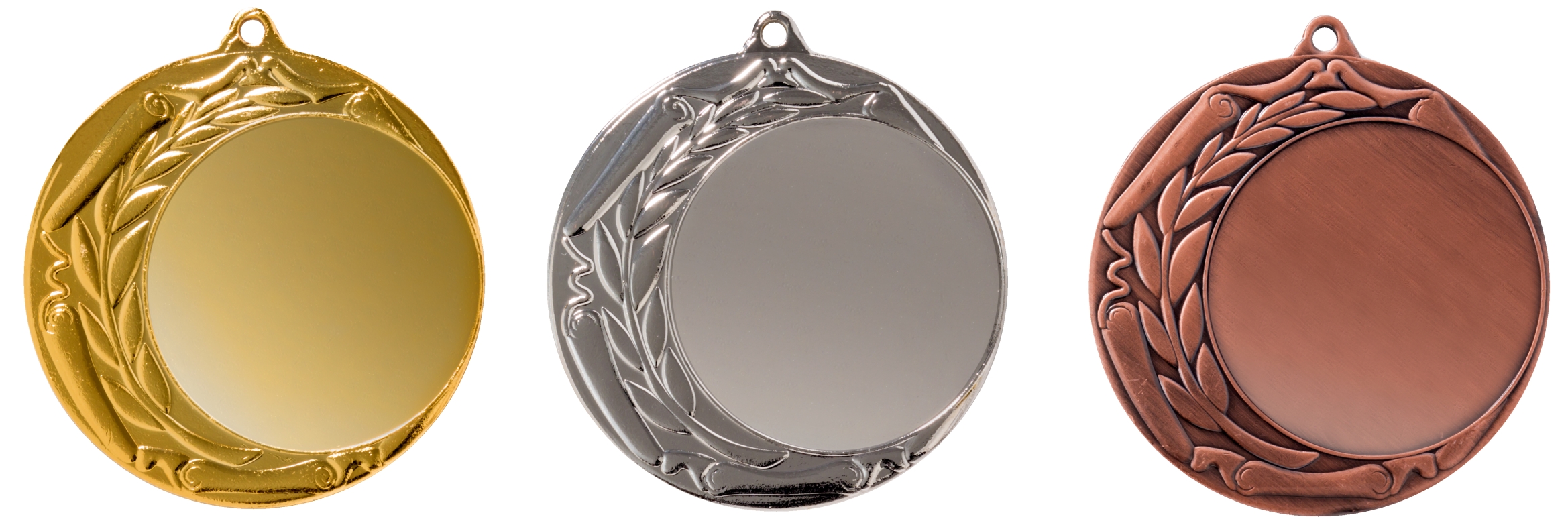 Eisen Medaille 70mm Lieferbar in Gold-Silber - Bronze